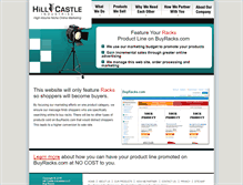 Tablet Screenshot of buyracks.com